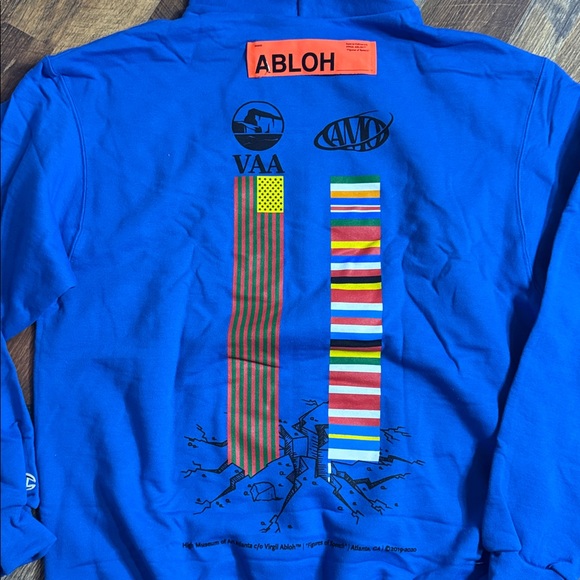 Virgil Abloh "Figures of Speech" (FOS) Hoodie - Like New - Size Large - Picture 8 of 10